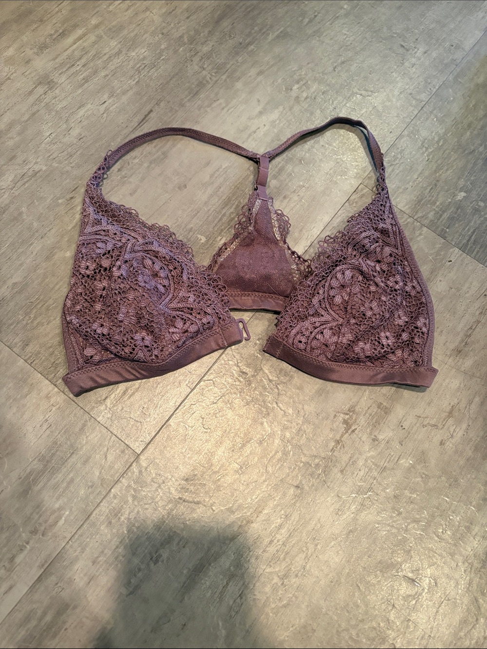 Lace Bralette in Dusty Plum - Women Intimates